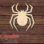 Black Widow 001 Shape Cutout in Wood Craft Shapes & Bases Signature Cutouts 
