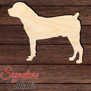 Boerboel Shape Cutout in Wood, Acrylic or Acrylic Mirror - Signature Cutouts