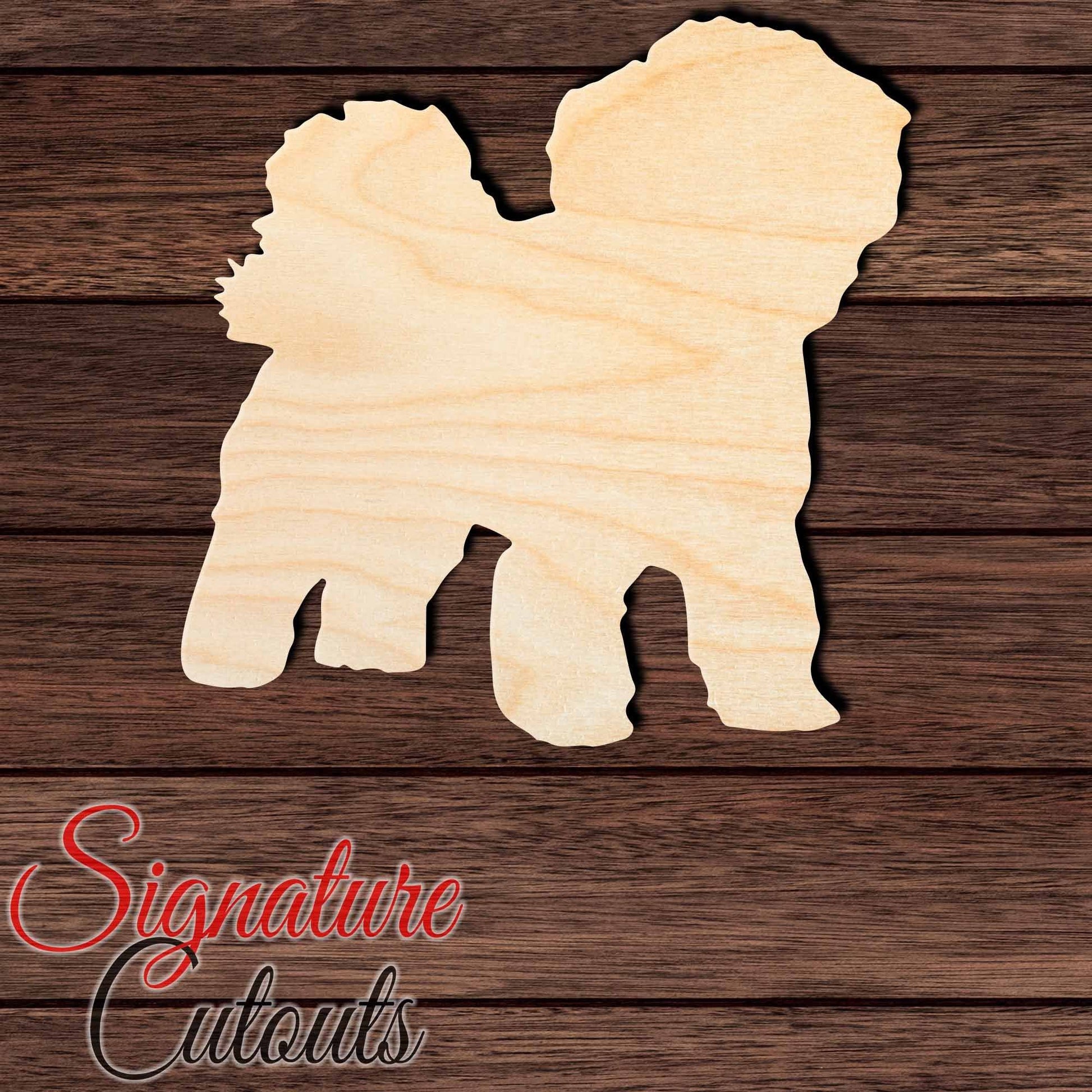 Bolognese Shape Cutout in Wood, Acrylic or Acrylic Mirror - Signature Cutouts
