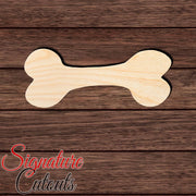 Bone 001 Shape Cutout in Wood, Acrylic or Acrylic Mirror - Signature Cutouts