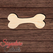 Bone 003 Shape Cutout in Wood, Acrylic or Acrylic Mirror - Signature Cutouts