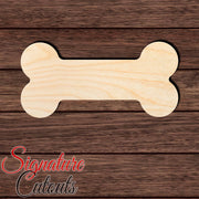 Bone 004 Shape Cutout in Wood, Acrylic or Acrylic Mirror - Signature Cutouts