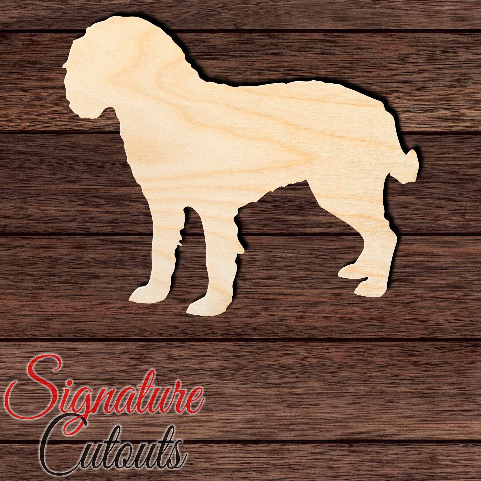 Boykin Spaniel Shape Cutout in Wood, Acrylic or Acrylic Mirror - Signature Cutouts
