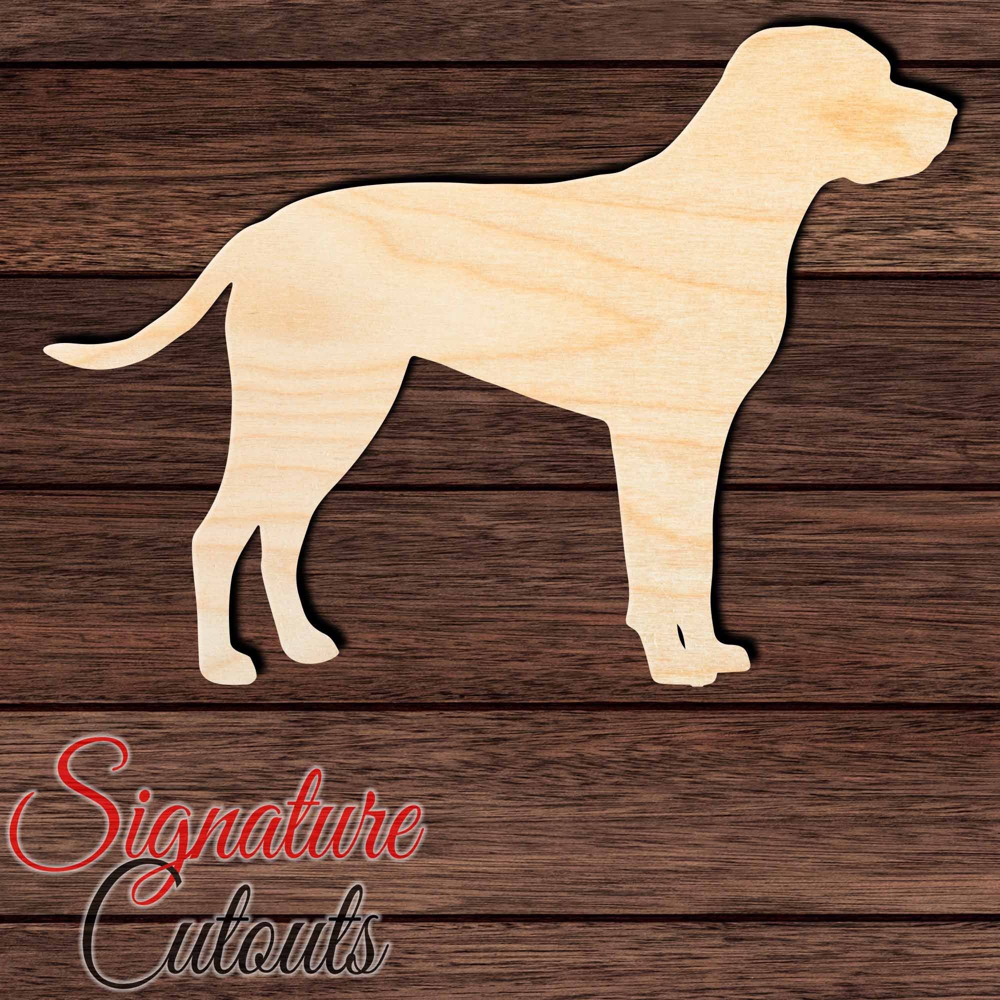 Braque Du Bourbonnais Shape Cutout in Wood, Acrylic or Acrylic Mirror - Signature Cutouts