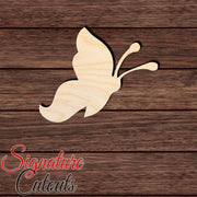 Butterfly 007 Shape Cutout in Wood, Acrylic or Acrylic Mirror - Signature Cutouts