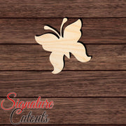 Butterfly 008 Shape Cutout in Wood, Acrylic or Acrylic Mirror - Signature Cutouts