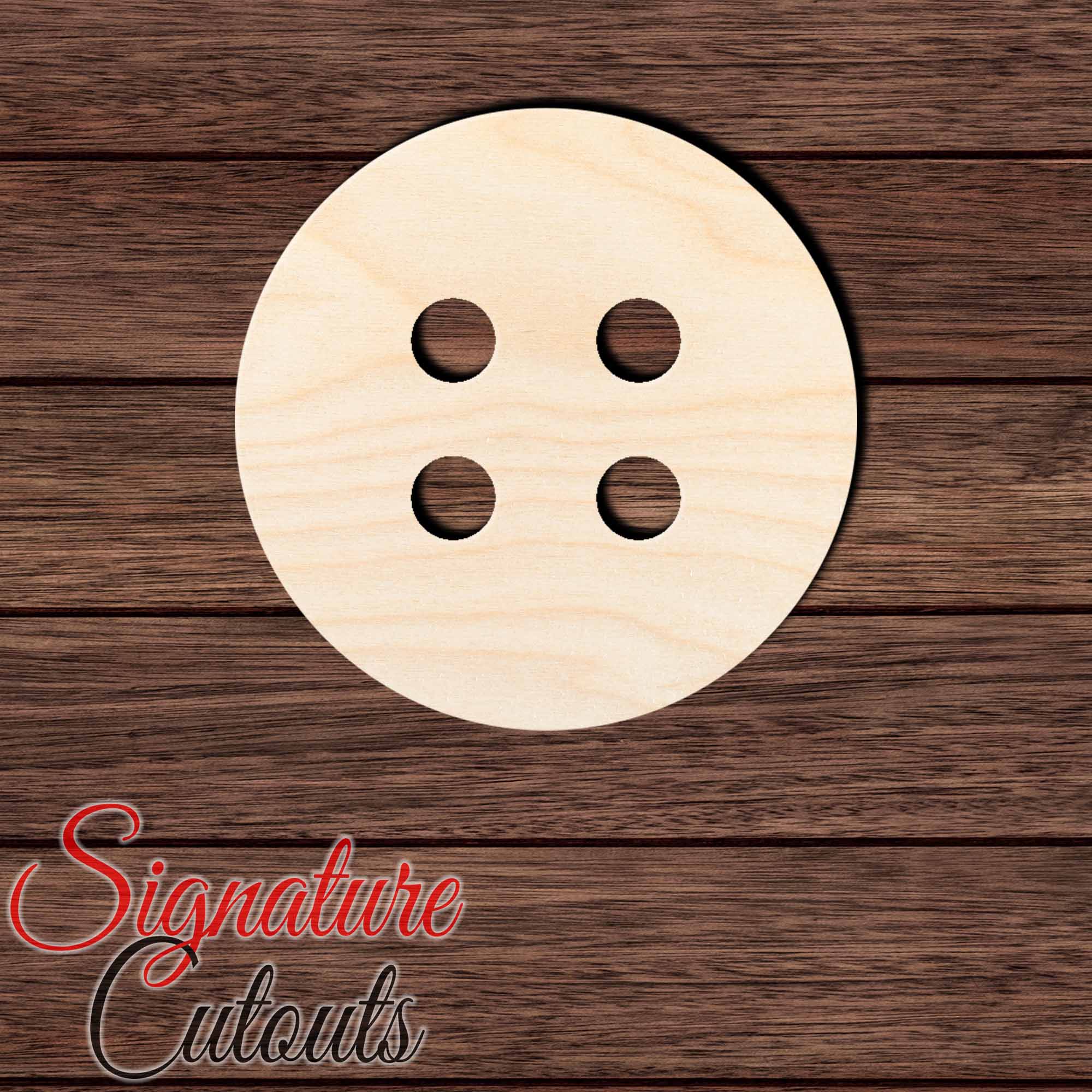 Button Cutouts Button 001 Shape Cutout – Signature Custom Works