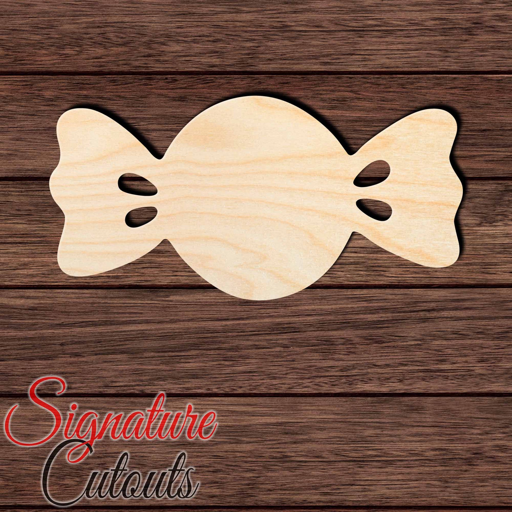 Candy 003 Shape Cutout in Wood, Acrylic or Acrylic Mirror - Signature Cutouts