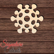 Cartoon Covid Shape Cutout - Signature Cutouts