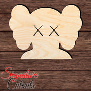 Cartoon Skull 002 Shape Cutout - Signature Cutouts