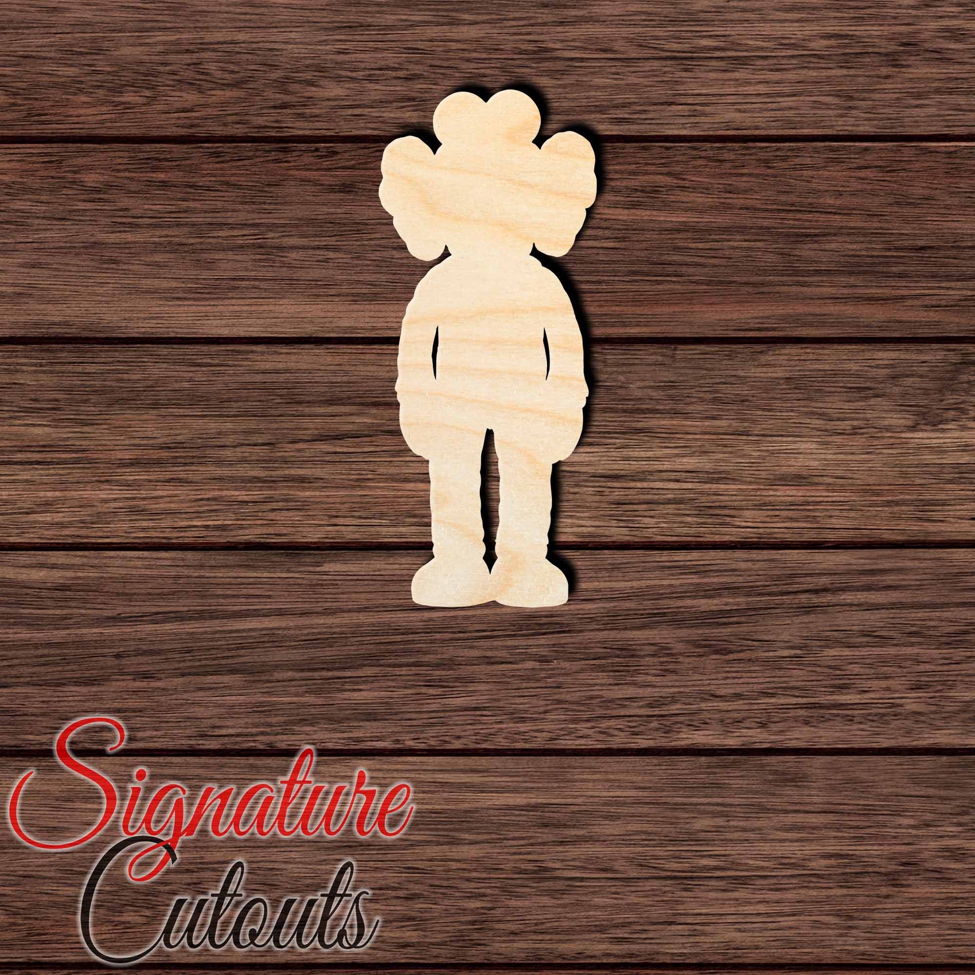 Cartoon Skull Figure 003 Shape Cutout - Signature Cutouts