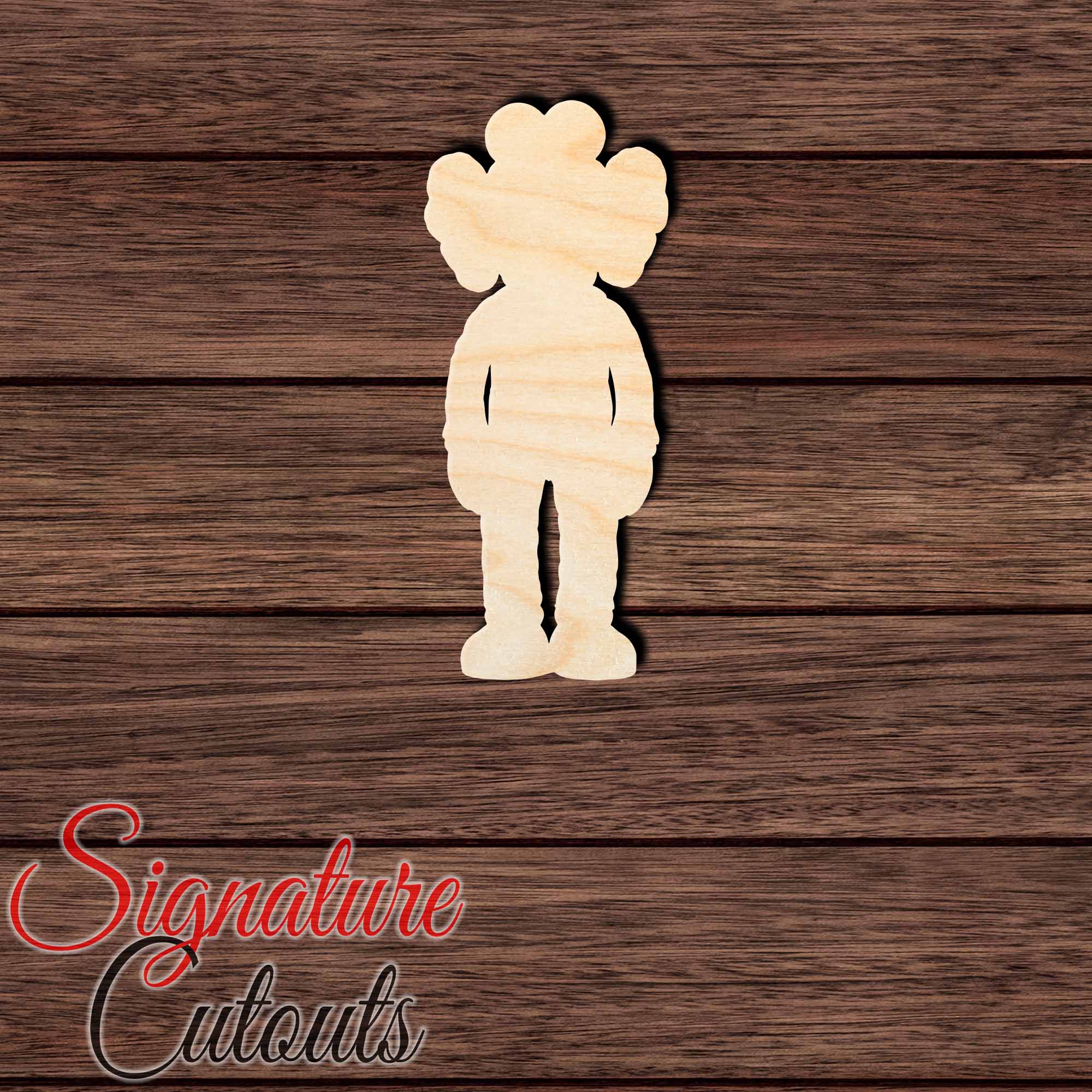 Cartoon Skull Figure 003 Shape Cutout - Signature Cutouts