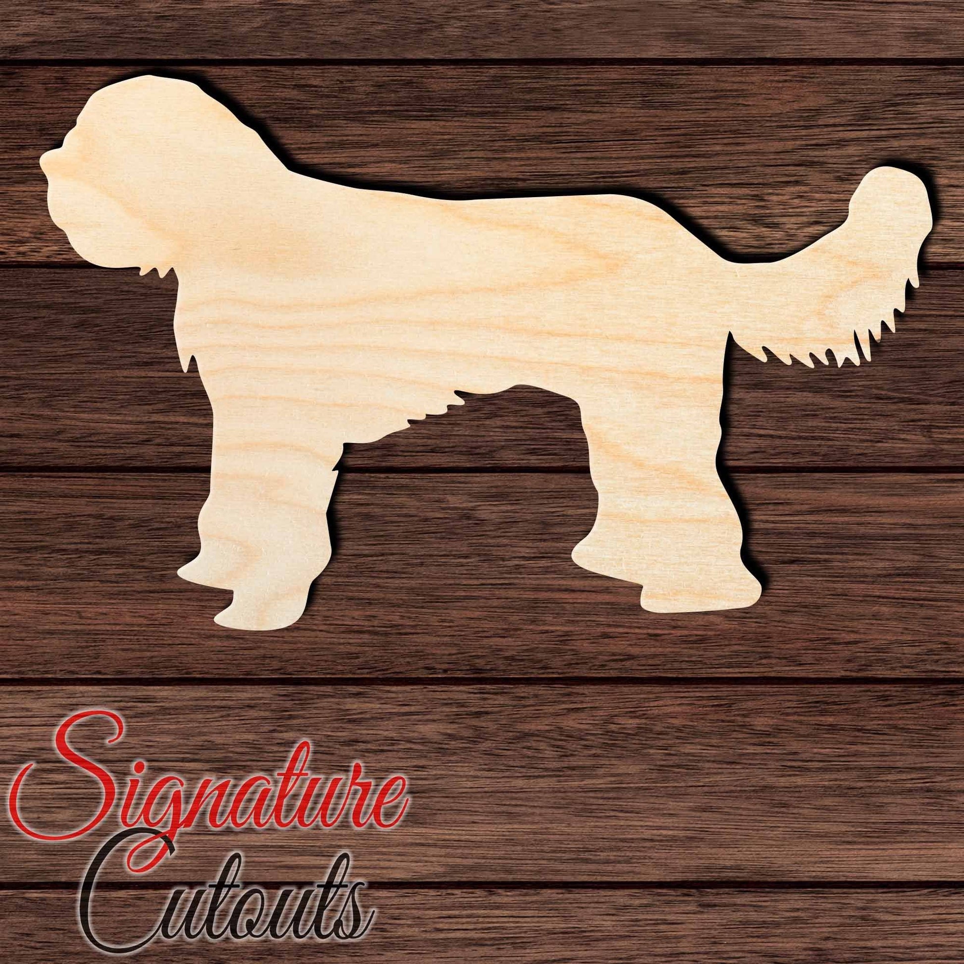 Cavapoo Shape Cutout in Wood, Acrylic or Acrylic Mirror - Signature Cutouts
