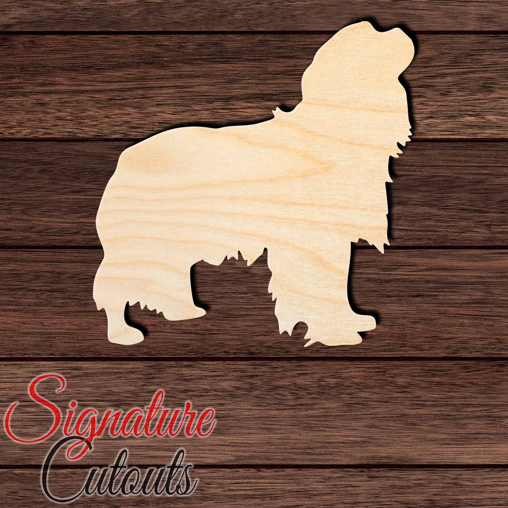 Charles Spaniel Shape Cutout in Wood, Acrylic or Acrylic Mirror - Signature Cutouts