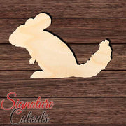 Chinchilla 015 Shape Cutout - Signature Cutouts