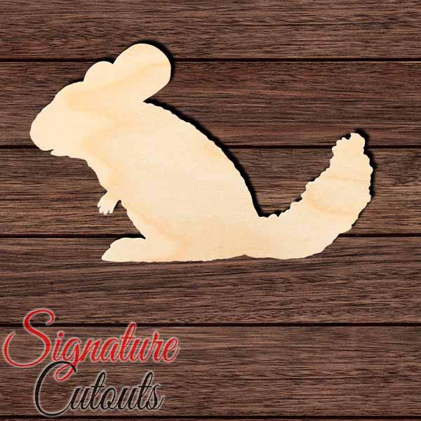 Chinchilla 015 Shape Cutout - Signature Cutouts