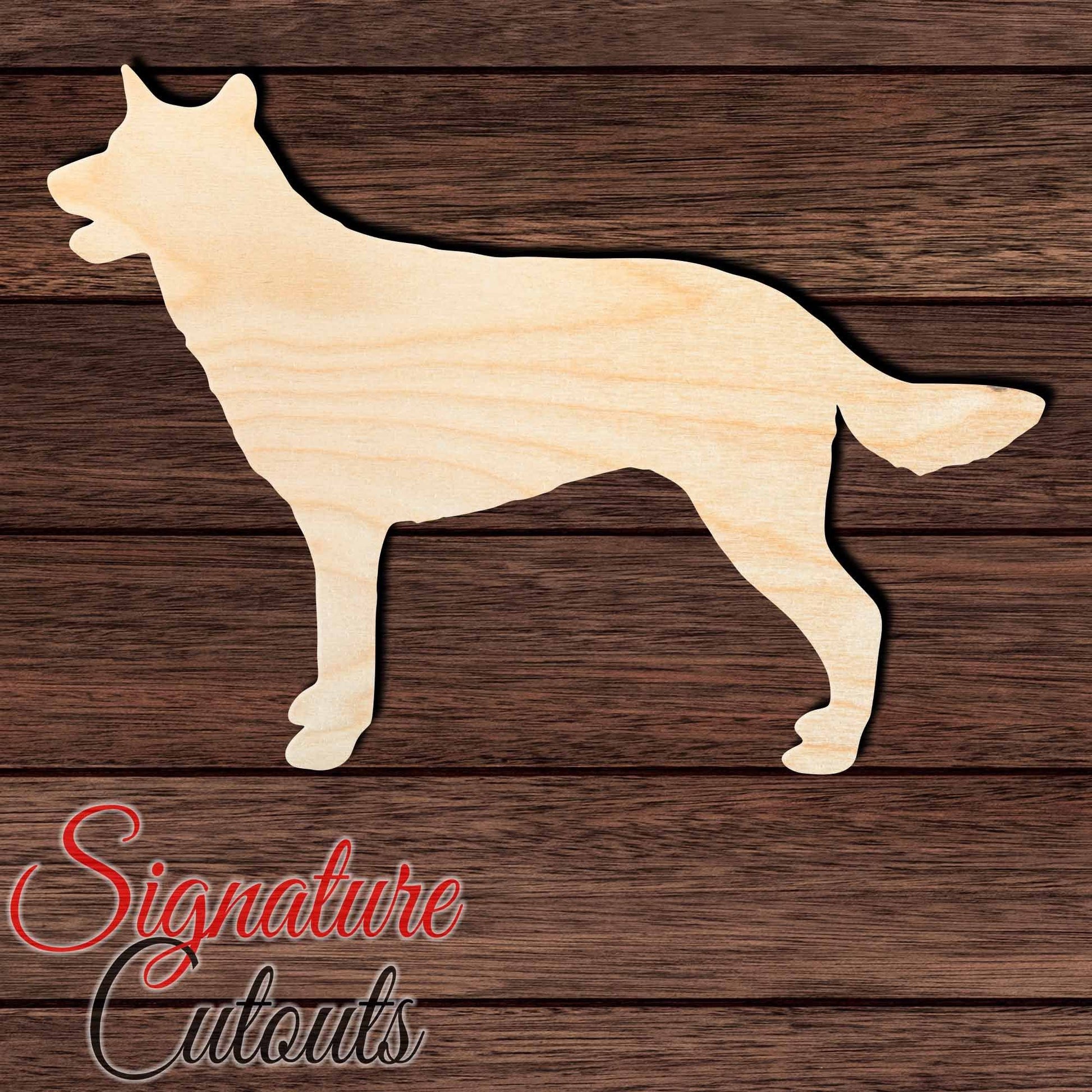 Chinook Shape Cutout in Wood, Acrylic or Acrylic Mirror - Signature Cutouts