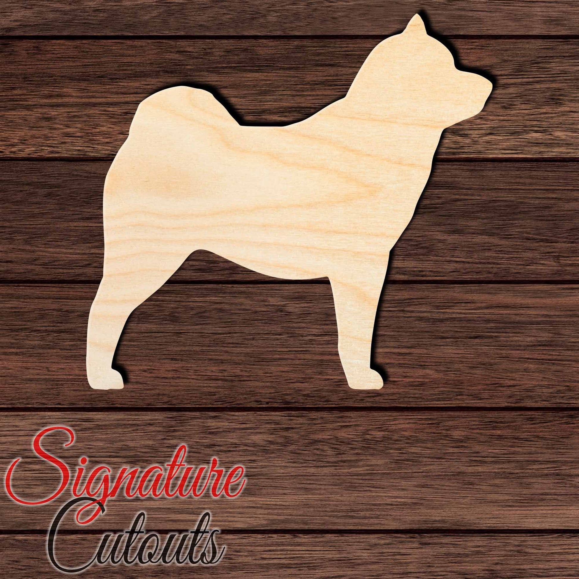 Chusky Shape Cutout in Wood, Acrylic or Acrylic Mirror - Signature Cutouts