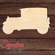 Classic Car 001 Shape Cutout in Wood, Acrylic or Acrylic Mirror - Signature Cutouts