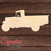 Classic Car 002 Shape Cutout in Wood, Acrylic or Acrylic Mirror - Signature Cutouts