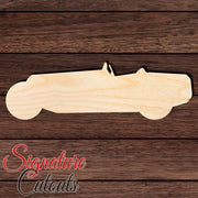 Classic Car 004 Shape Cutout in Wood, Acrylic or Acrylic Mirror - Signature Cutouts