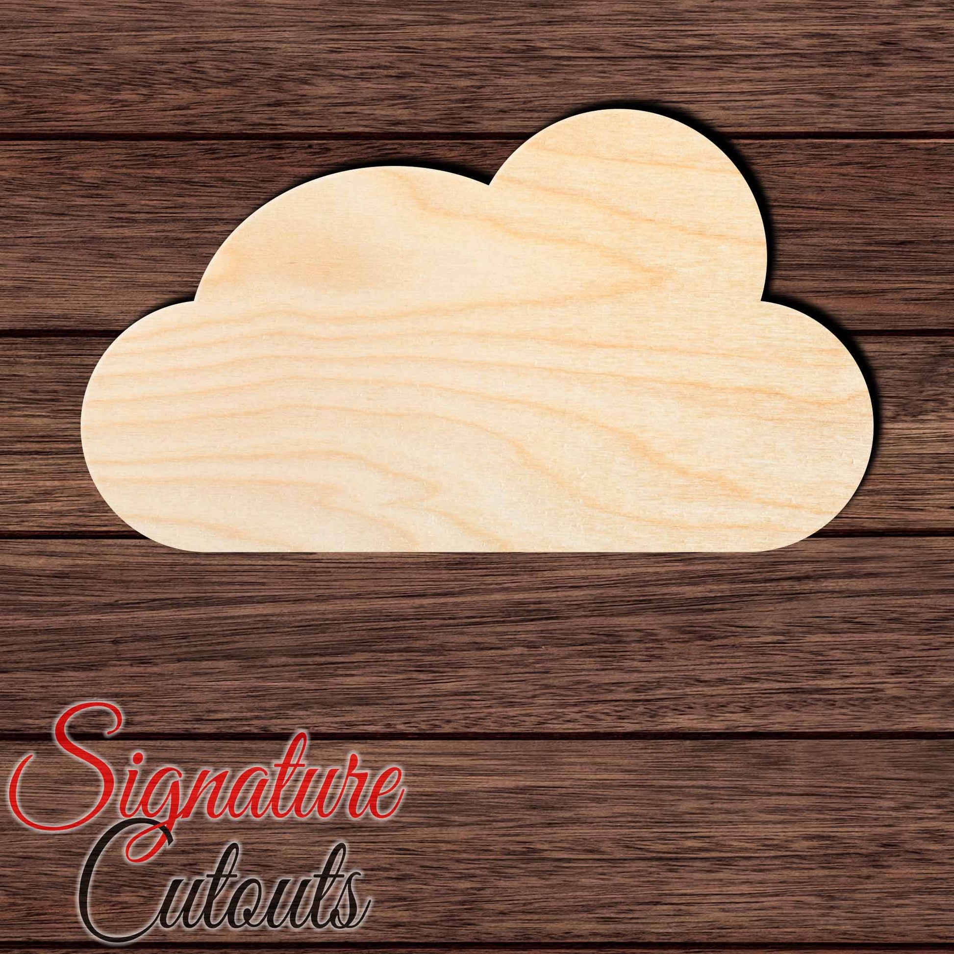 Cloud 003 Shape Cutout - Signature Cutouts