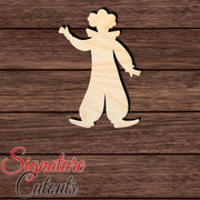 Clown 004 Shape Cutout in Wood, Acrylic or Acrylic Mirror - Signature Cutouts