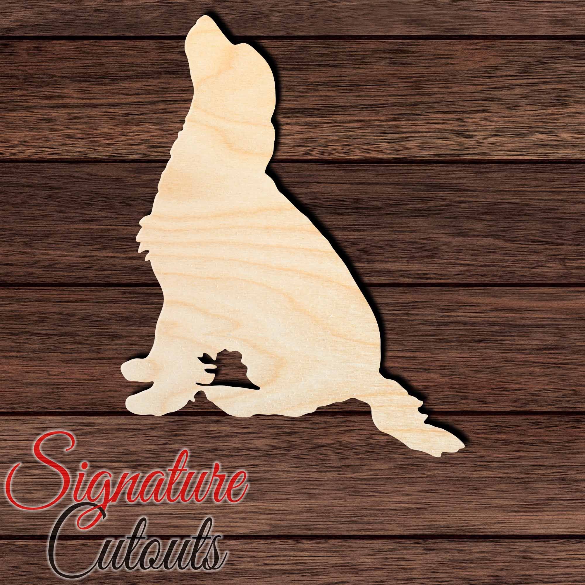 Cockalier Shape Cutout in Wood, Acrylic or Acrylic Mirror - Signature Cutouts