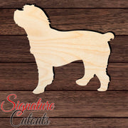 Cockapoo 001 Shape Cutout in Wood, Acrylic or Acrylic Mirror - Signature Cutouts