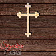 Cross 003 Shape Cutout in Wood, Acrylic or Acrylic Mirror - Signature Cutouts
