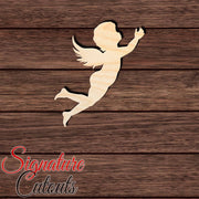 Cupid 003 Shape Cutout in Wood, Acrylic or Acrylic Mirror - Signature Cutouts