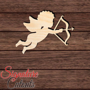 Cupid 004 Shape Cutout in Wood, Acrylic or Acrylic Mirror - Signature Cutouts