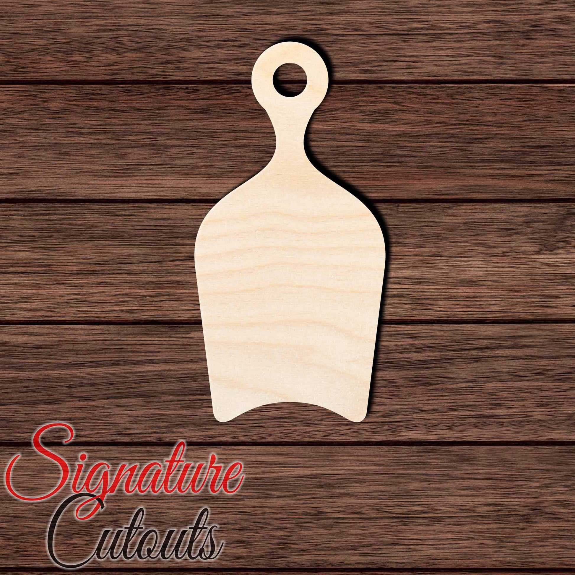Cutting Board 009 Shape Cutout in Wood, Acrylic or Acrylic Mirror - Signature Cutouts