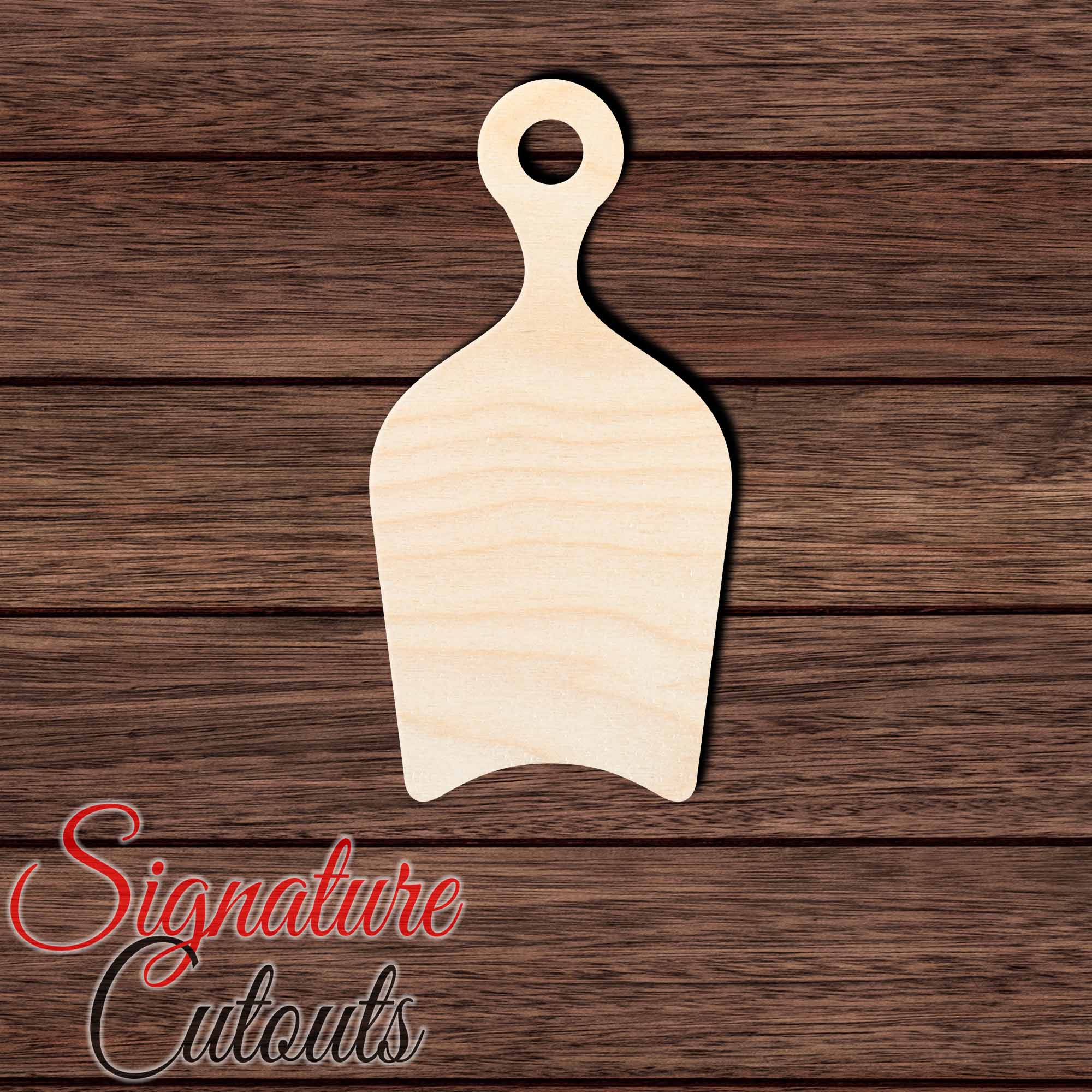 Cutting Board 009 Shape Cutout in Wood, Acrylic or Acrylic Mirror - Signature Cutouts