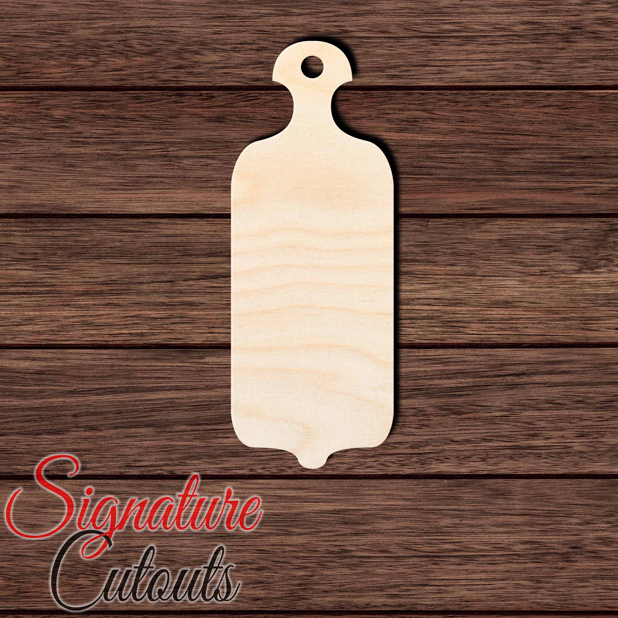 Cutting Board 013 Shape Cutout in Wood, Acrylic or Acrylic Mirror - Signature Cutouts