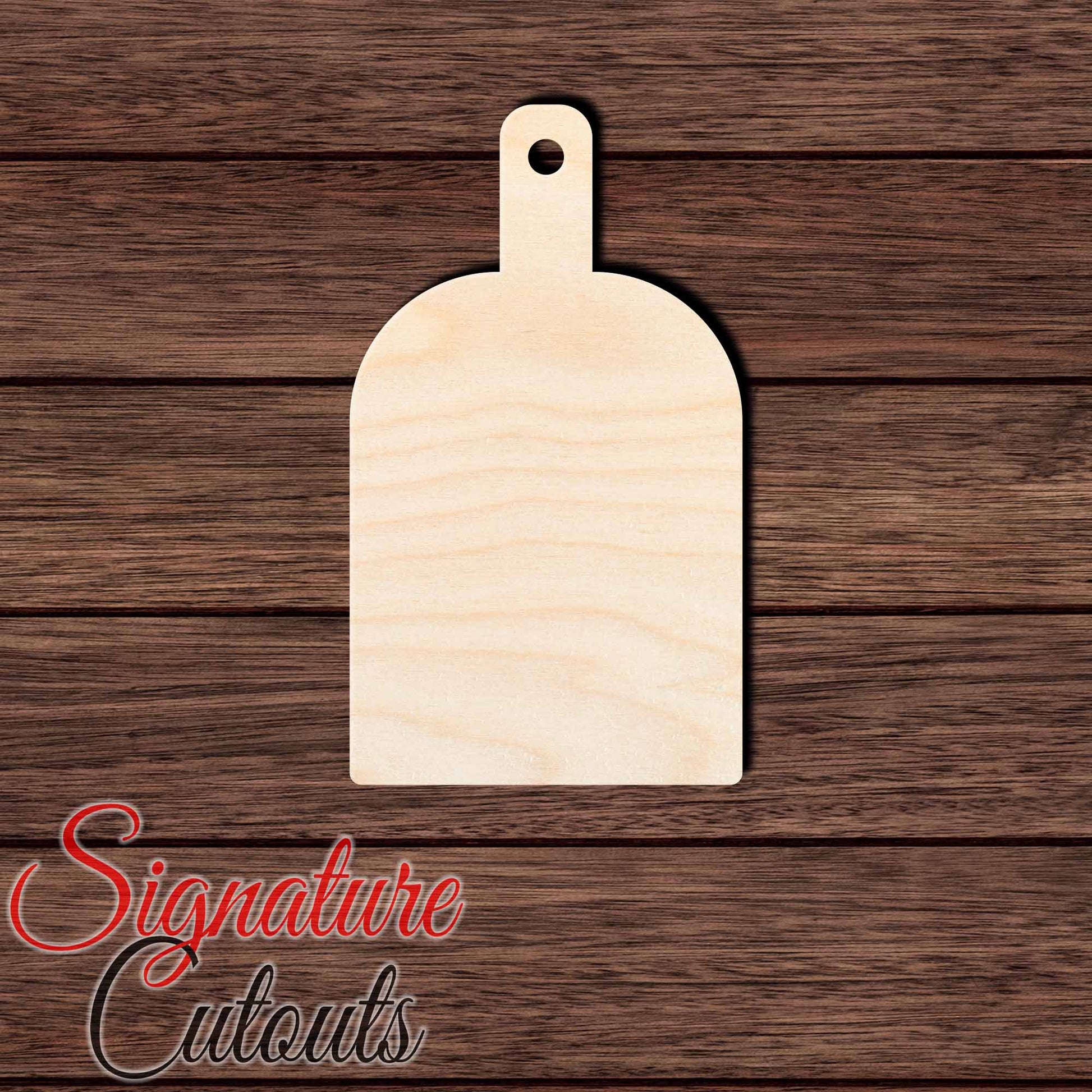 Cutting Board 016 Shape Cutout in Wood, Acrylic or Acrylic Mirror - Signature Cutouts