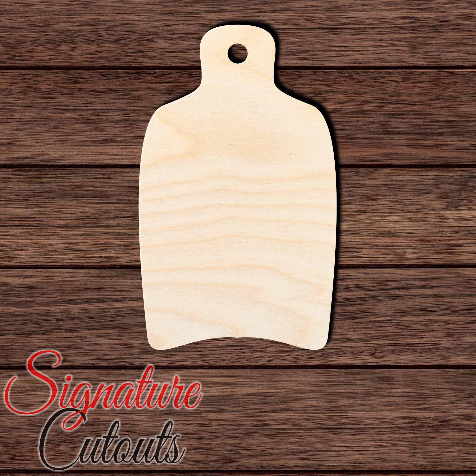 Cutting Board 026 Shape Cutout in Wood, Acrylic or Acrylic Mirror - Signature Cutouts