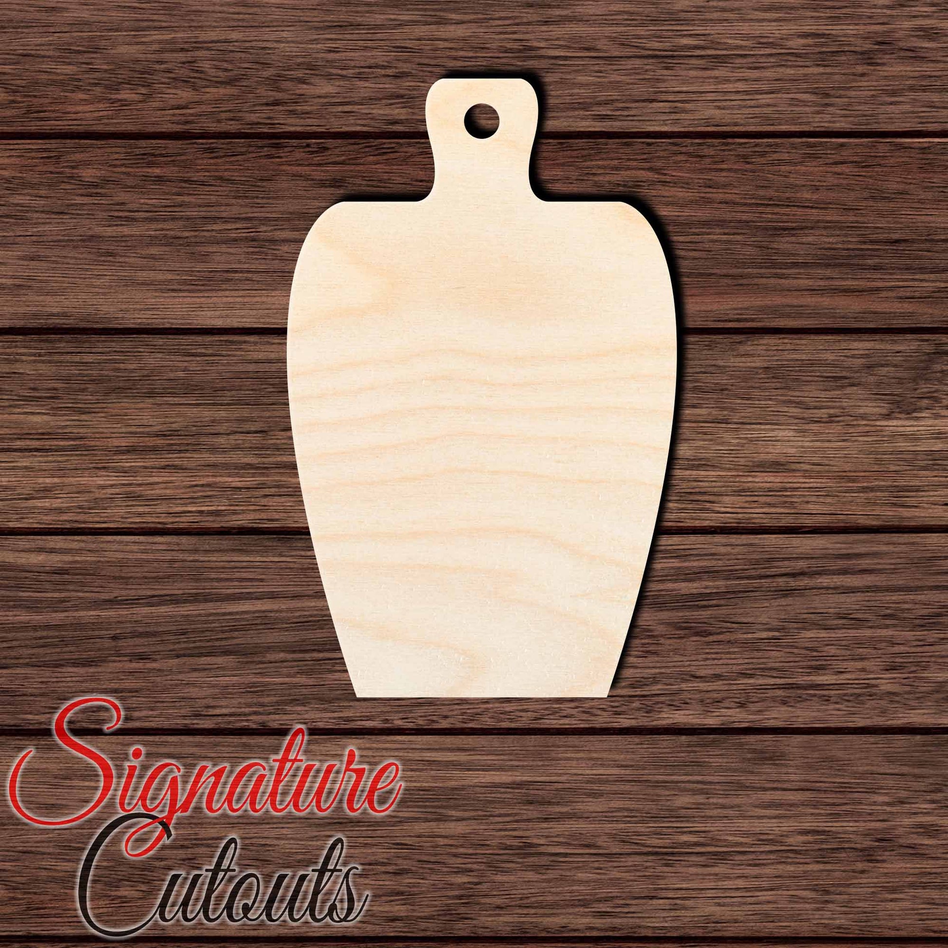 Cutting Board 029 Shape Cutout in Wood, Acrylic or Acrylic Mirror - Signature Cutouts