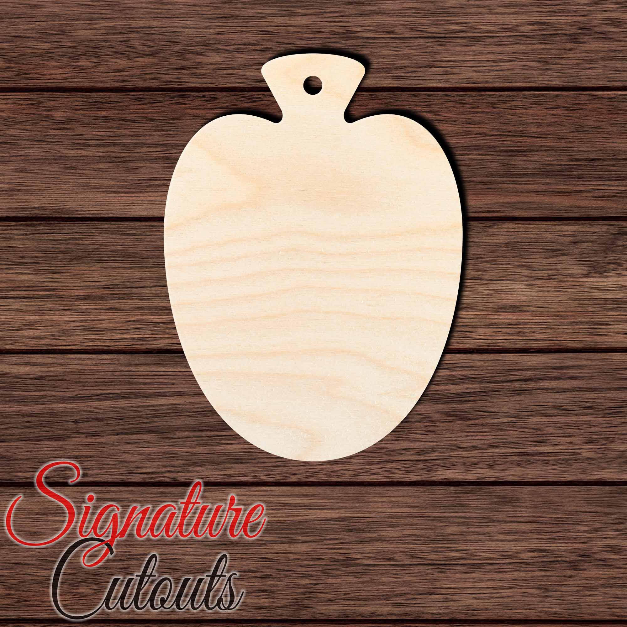 Cutting Board 034 Shape Cutout in Wood, Acrylic or Acrylic Mirror - Signature Cutouts