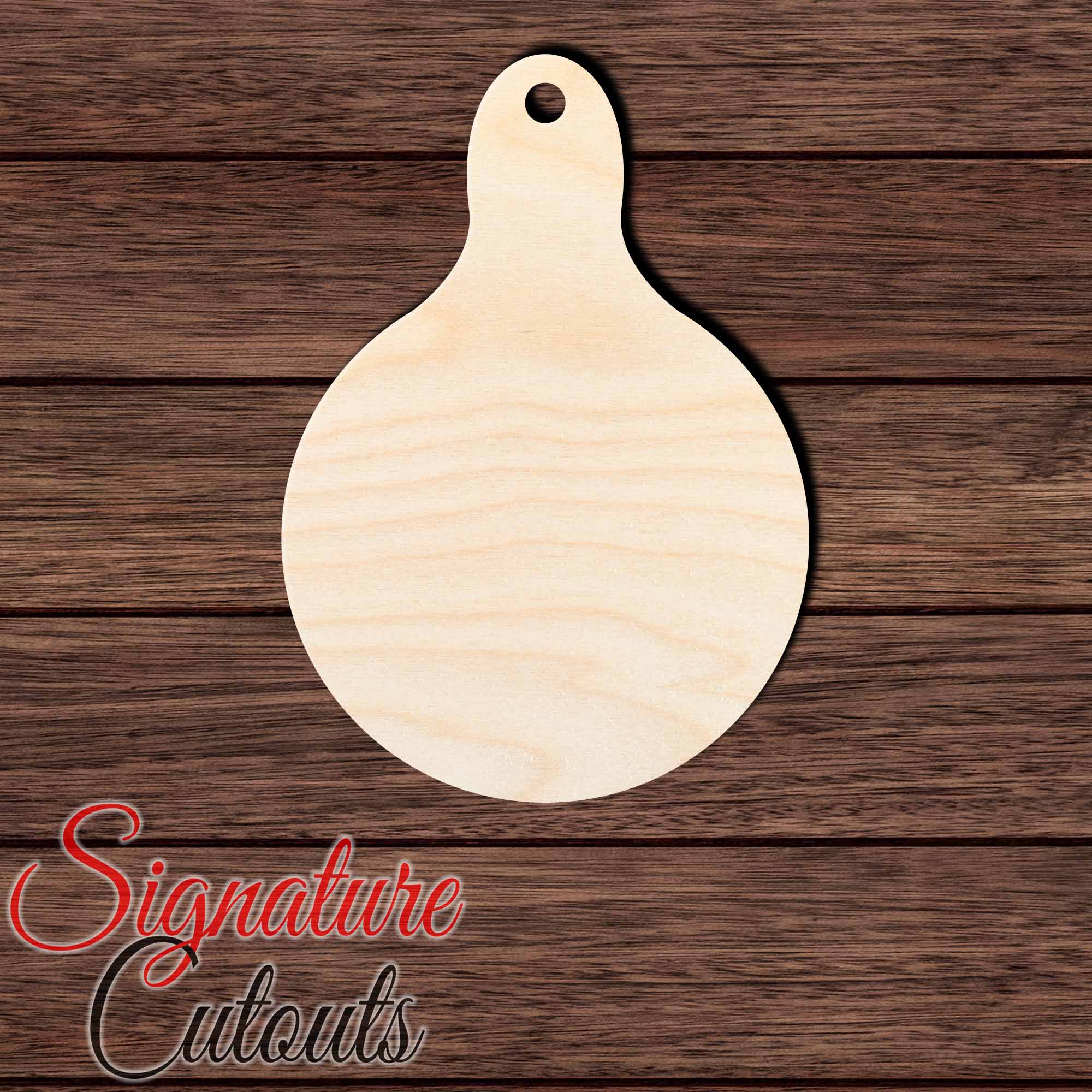 Cutting Board 038 Shape Cutout in Wood, Acrylic or Acrylic Mirror - Signature Cutouts