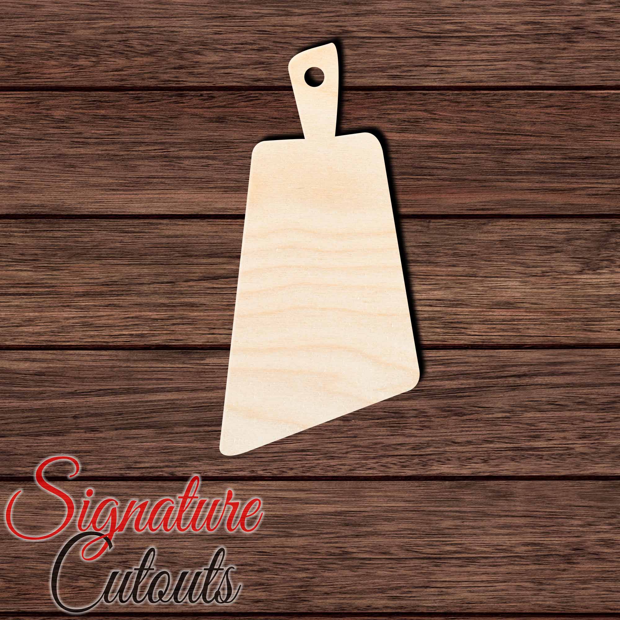 Cutting Board 039 Shape Cutout in Wood, Acrylic or Acrylic Mirror - Signature Cutouts