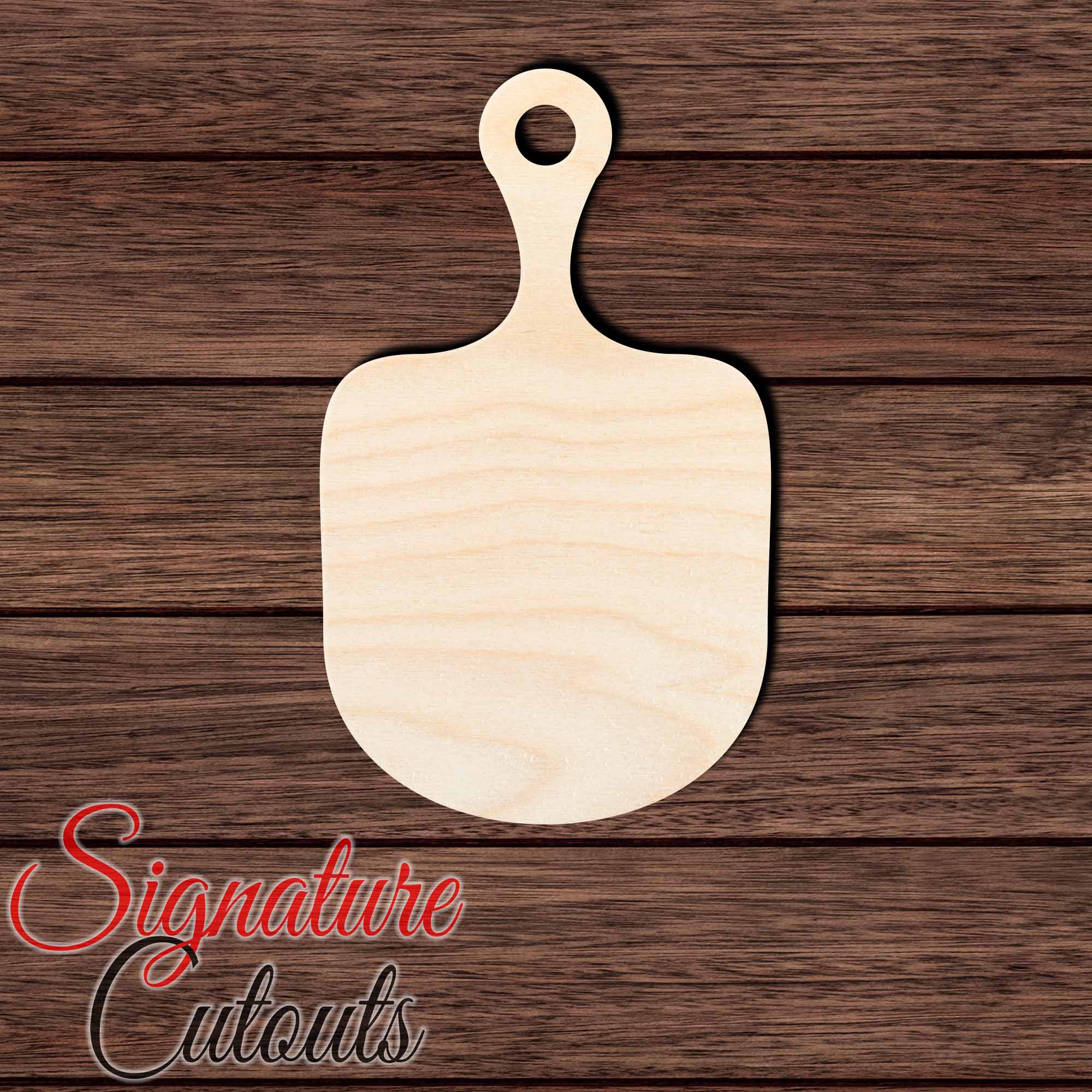 Cutting Board 043 Shape Cutout in Wood, Acrylic or Acrylic Mirror - Signature Cutouts