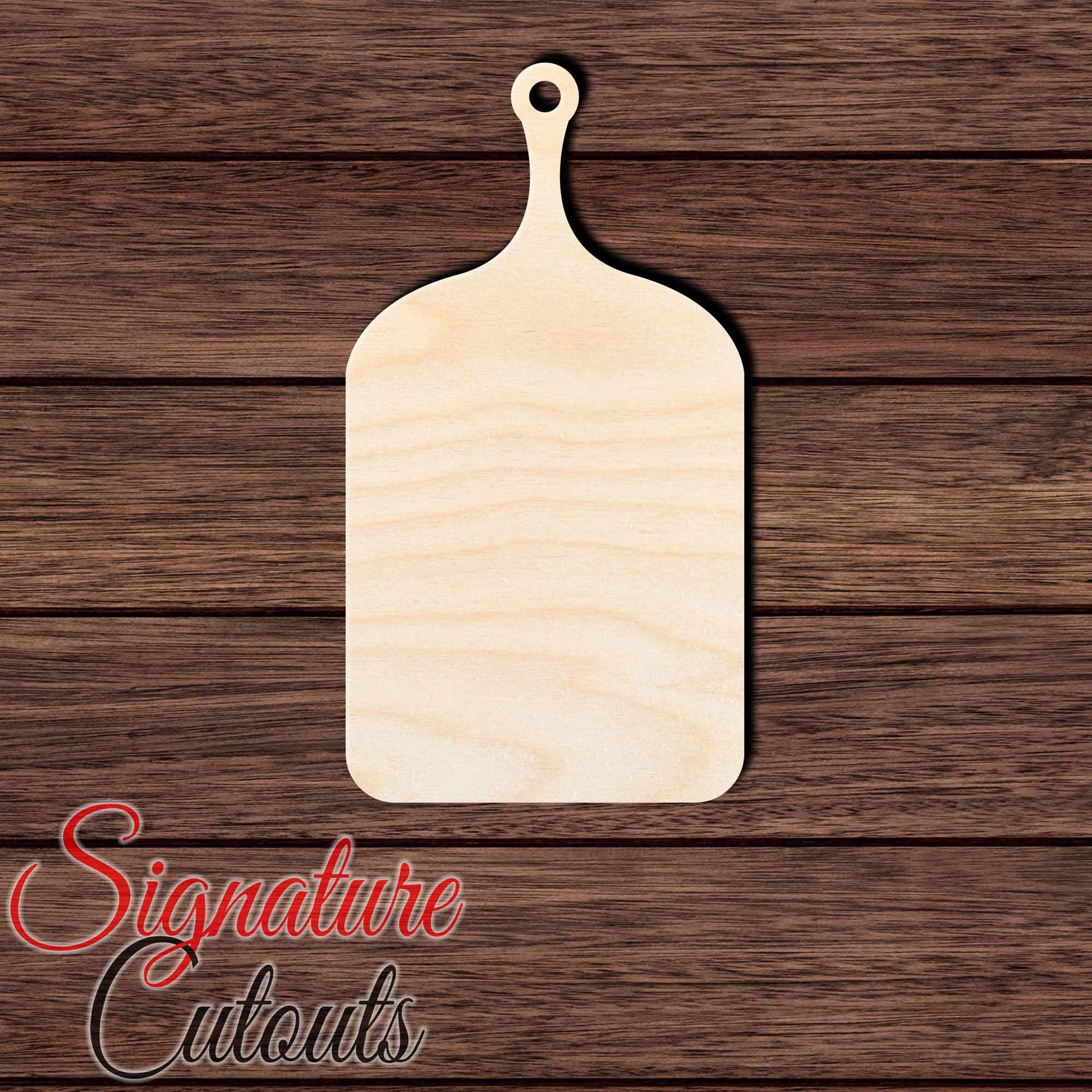 Cutting Board 046 Shape Cutout in Wood, Acrylic or Acrylic Mirror - Signature Cutouts