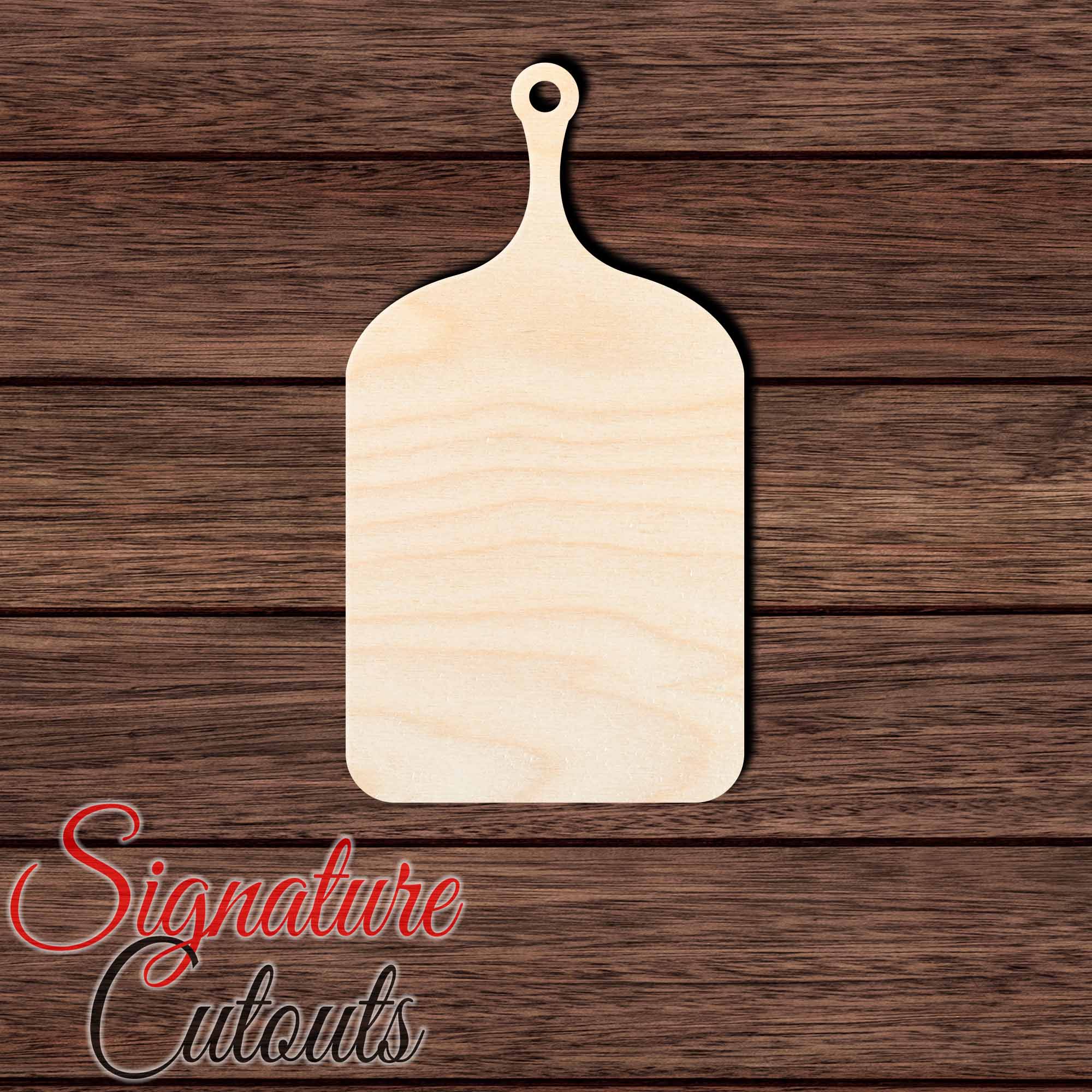 Cutting Board 046 Shape Cutout in Wood, Acrylic or Acrylic Mirror - Signature Cutouts