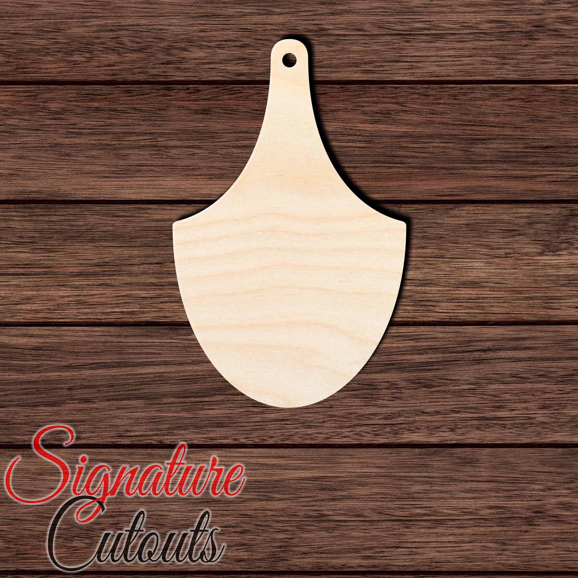 Cutting Board 052 Shape Cutout in Wood, Acrylic or Acrylic Mirror - Signature Cutouts