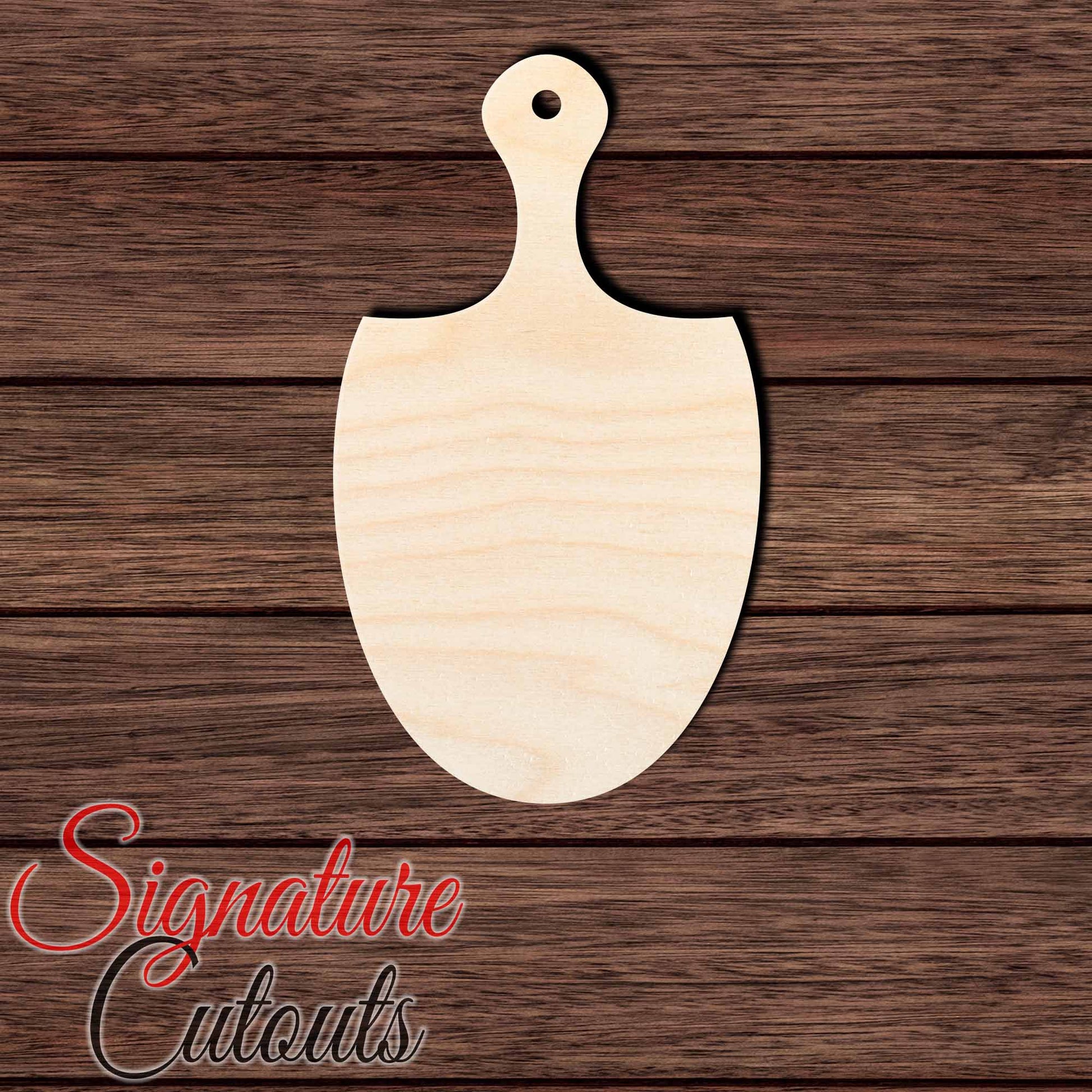 Cutting Board 053 Shape Cutout in Wood, Acrylic or Acrylic Mirror - Signature Cutouts