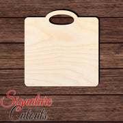 Cutting Board 057 Shape Cutout in Wood, Acrylic or Acrylic Mirror - Signature Cutouts
