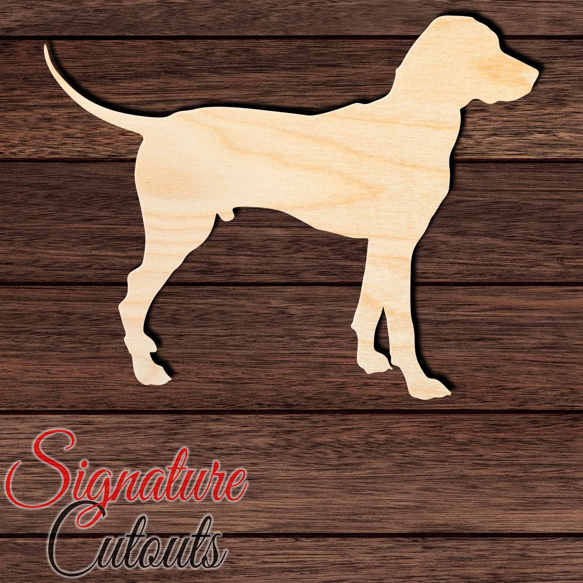 Dalmatian Shape Cutout in Wood, Acrylic or Acrylic Mirror - Signature Cutouts