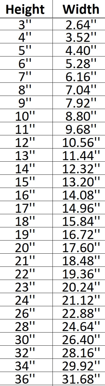 Deer 013 Leaping Shape Cutout in Wood, Acrylic or Acrylic Mirror - Signature Cutouts