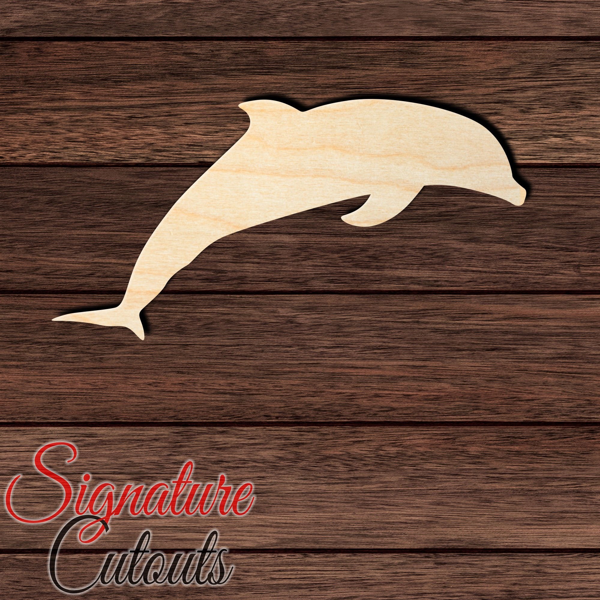 Dolphin 013 Shape Cutout – Signature Custom Works